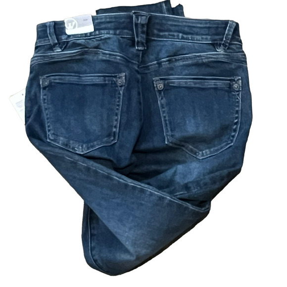 NWT Wit & Wisdom Ab Solution Ankle Skimmer Raw Hem  Denim Jeans (2) - Picture 4 of 7